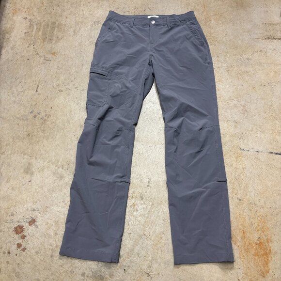 REI Pants Womens 8 Gray Performance Tapered Hiking Pant Outdoors Lightweight - Picture 1 of 12